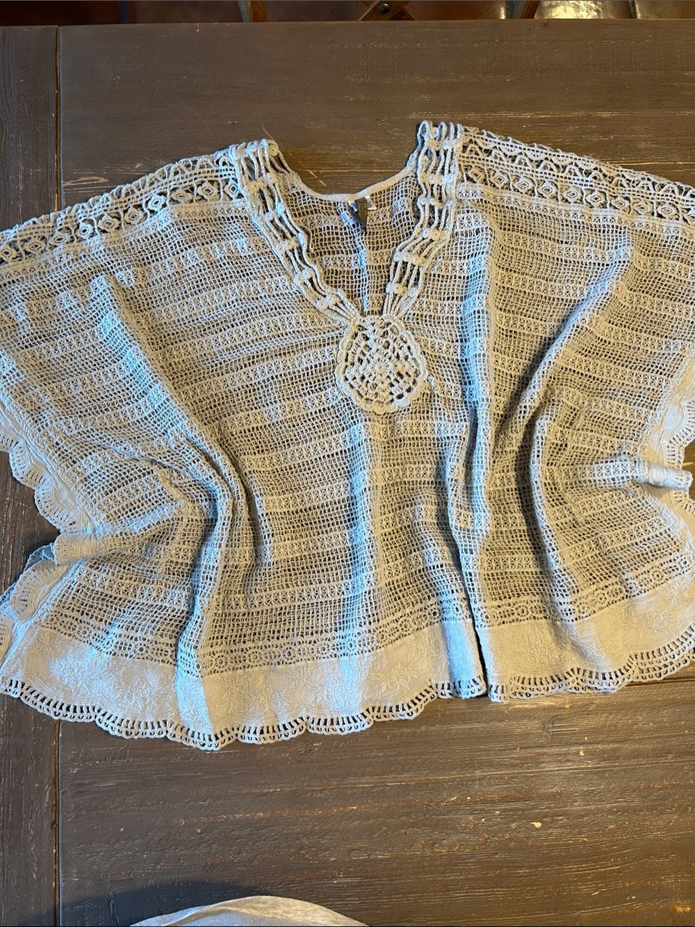 Crochet Beach Cover-Up Tunic